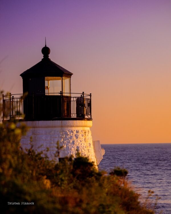 Castle Hill Lighthouse Golden Hour