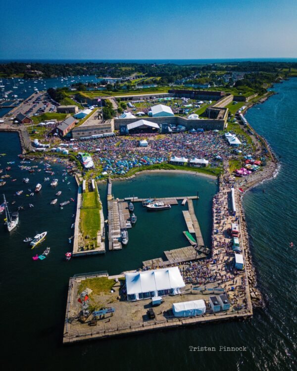 Newport Folk Festival 2023 Friday Drone