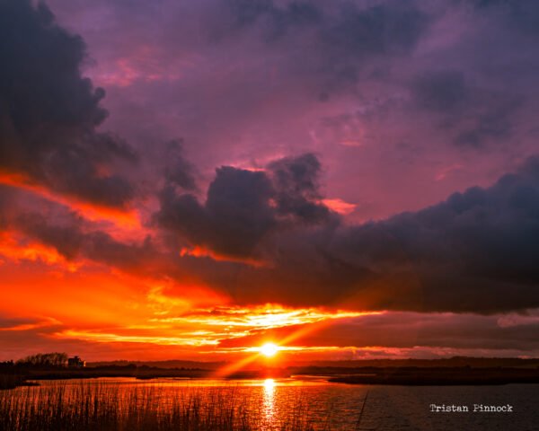 Fogland Marsh Sunset