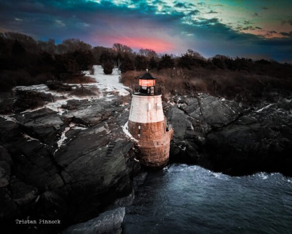 Castle Hill Lighthouse Winter