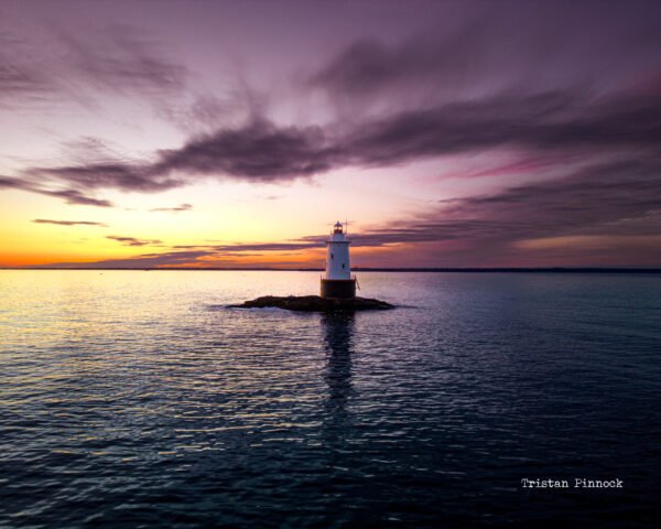 Sakonnet Light Drone Photo